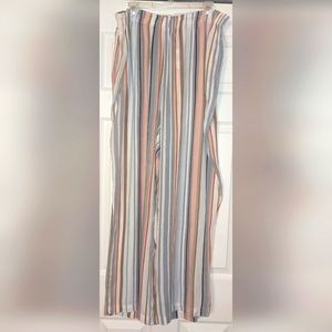 Ashley Stewart Plus Multi-Color Striped Pants 18/20